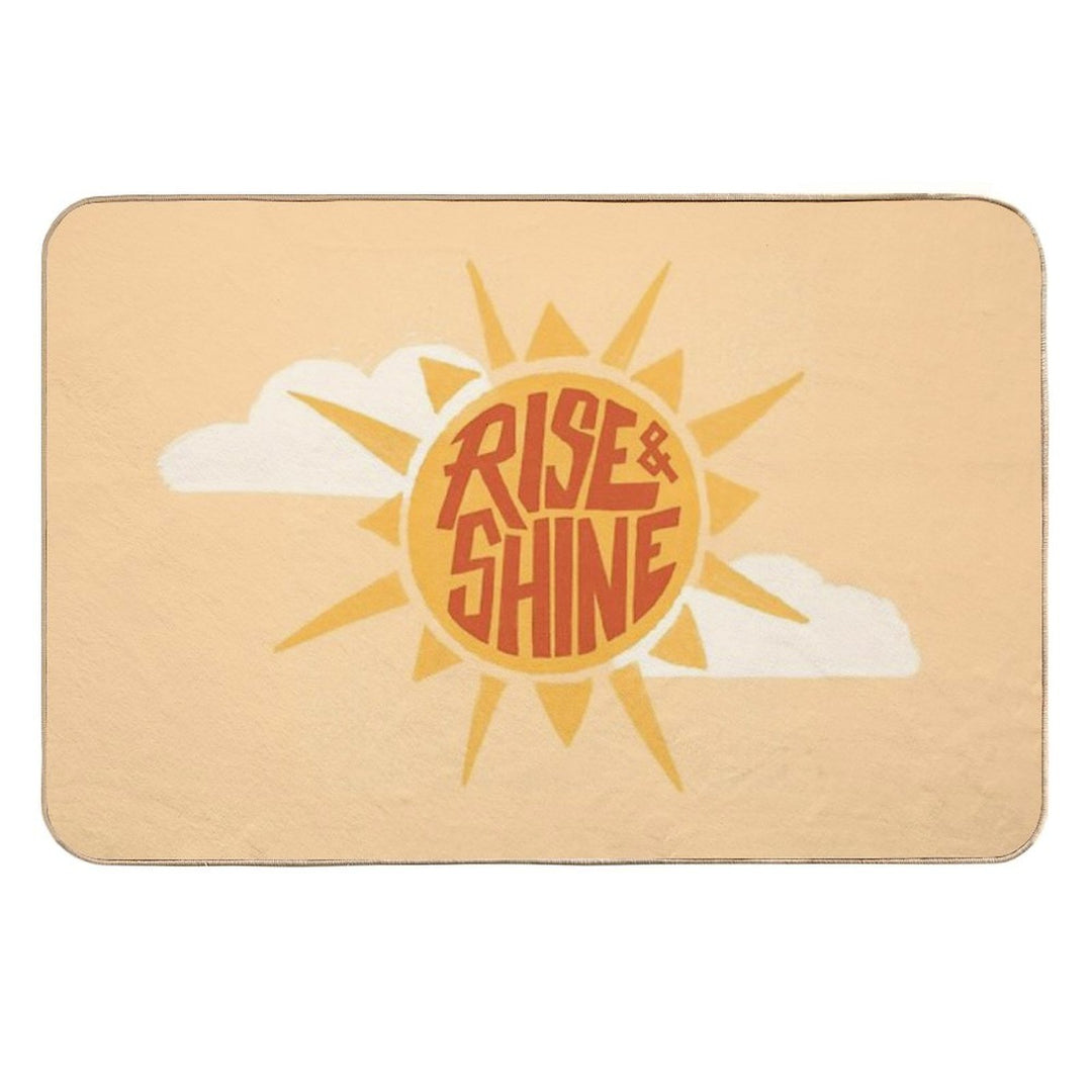 Rise And Shine  Eco-Friendly Bath Mat