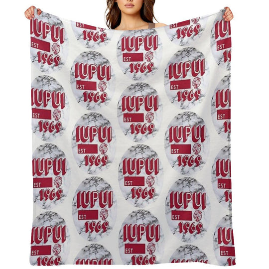 IUPUI Gift-ready Throw Blanket