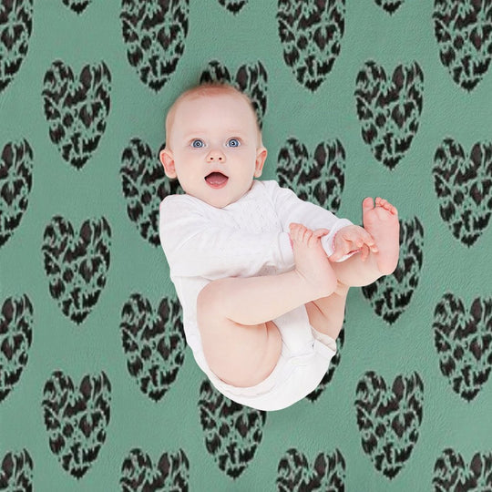 Bat Heart Compact Throw Blanket