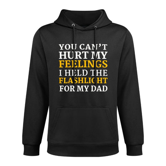 Funny Gen-X You Cant Hurt My Feelings I Held The Flashlight Layering Staple Hoodie
