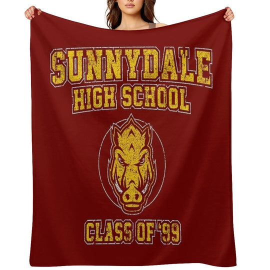 Sunnydale High School Class of '99 Machine-washable Throw Blanket