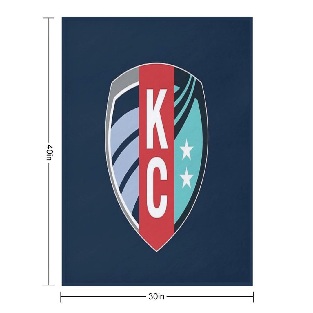 Kansas City Soccer Quick-dry Throw Blanket