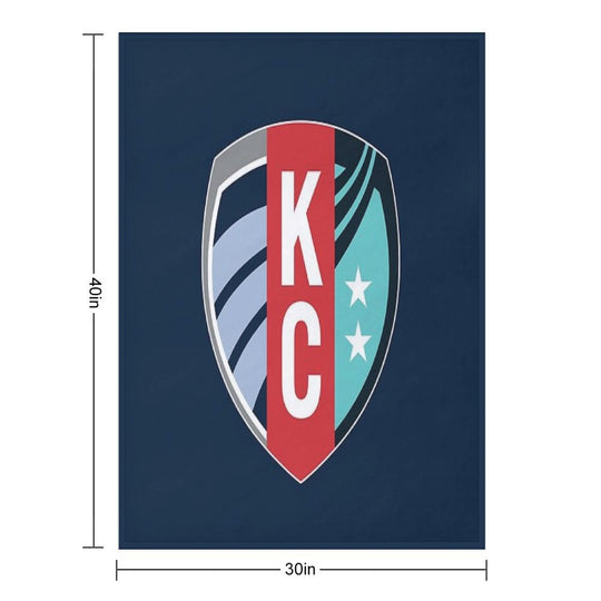 Kansas City Soccer Quick-dry Throw Blanket
