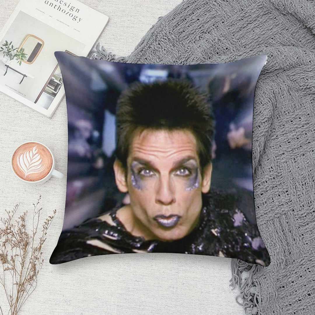 Zoolander Blue Steel Meme Soft Gift Ready Throw Pillow
