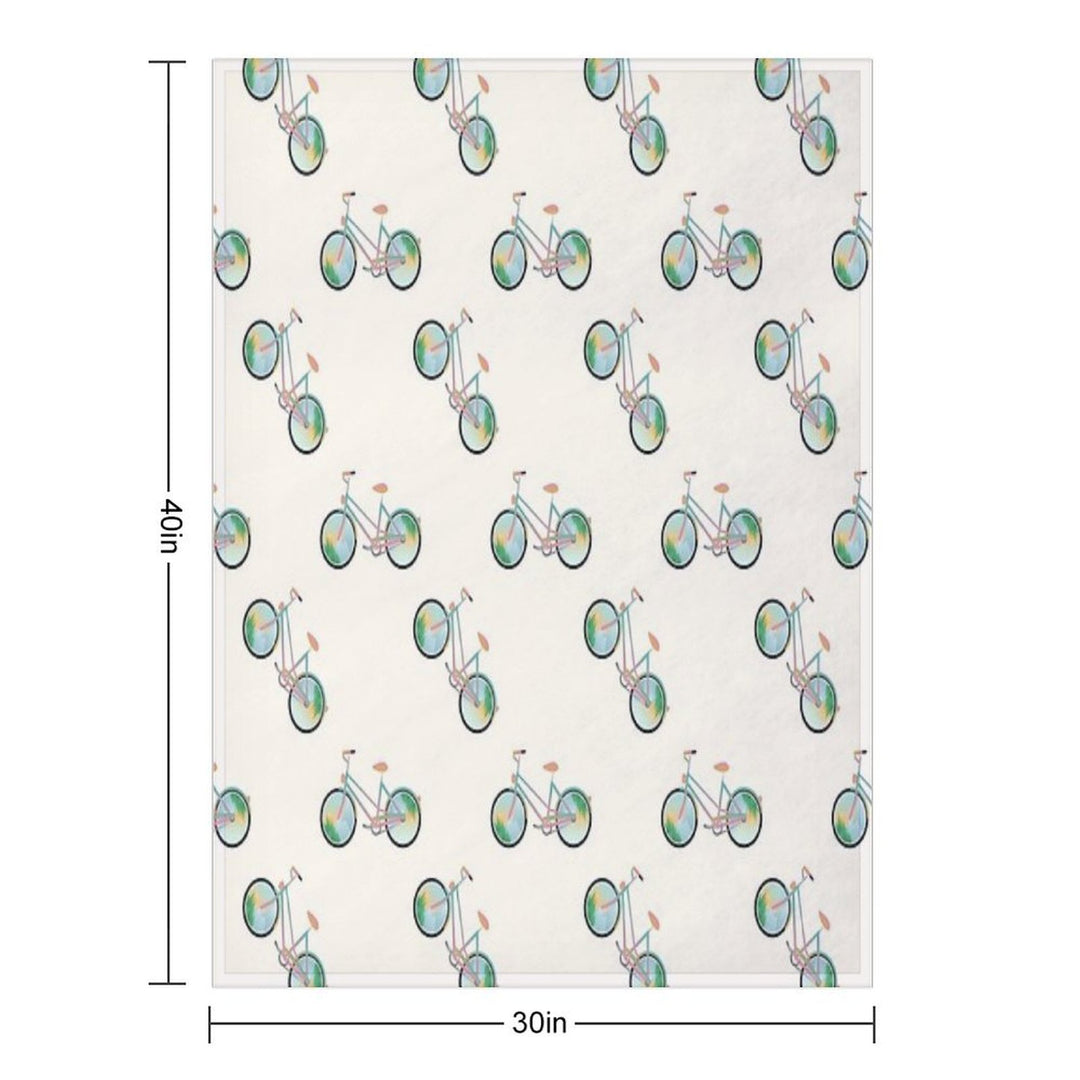 Pimp My Bike All-season Throw Blanket