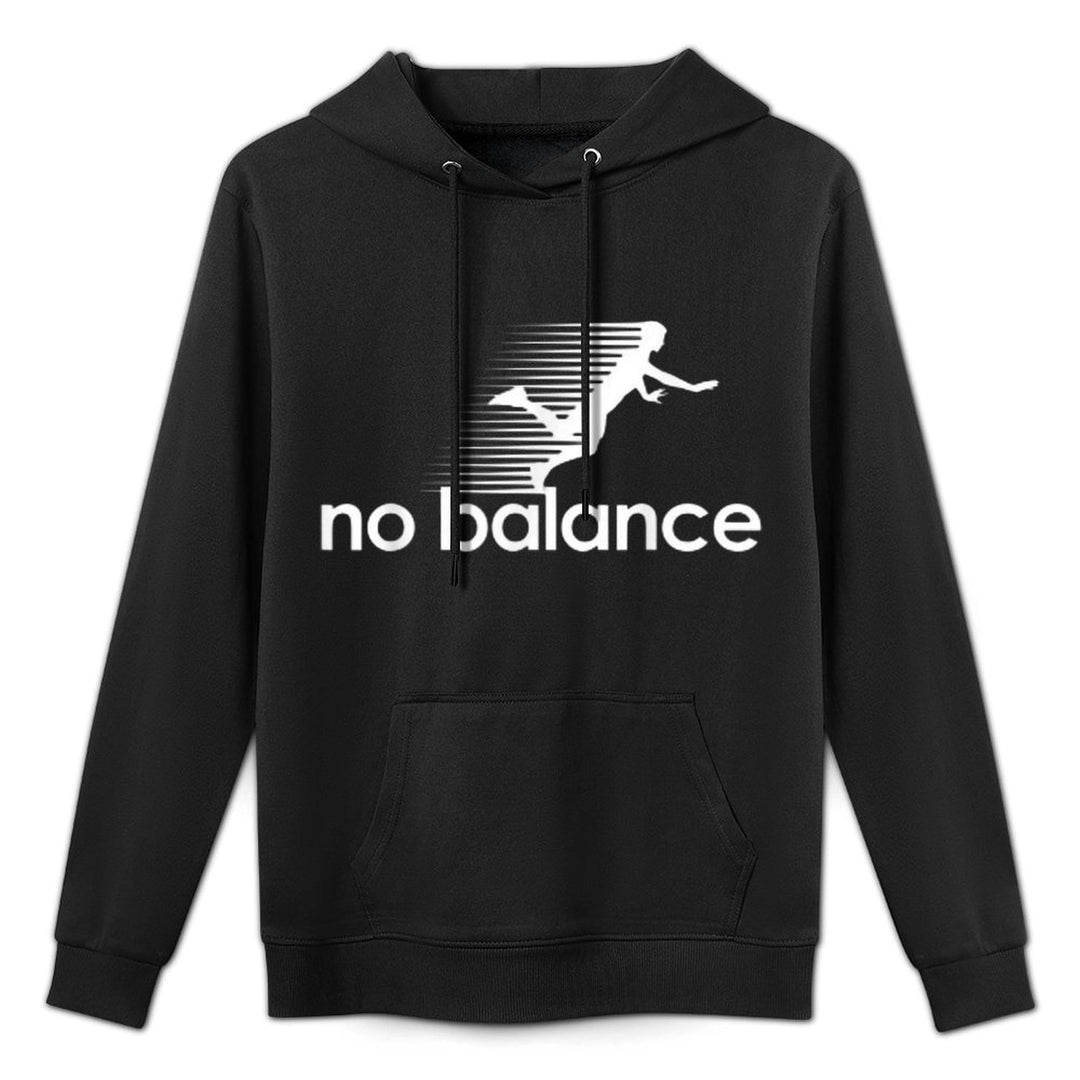 No Balance - Funny Sneaker Pun Graphic Durable Construction Hoodie