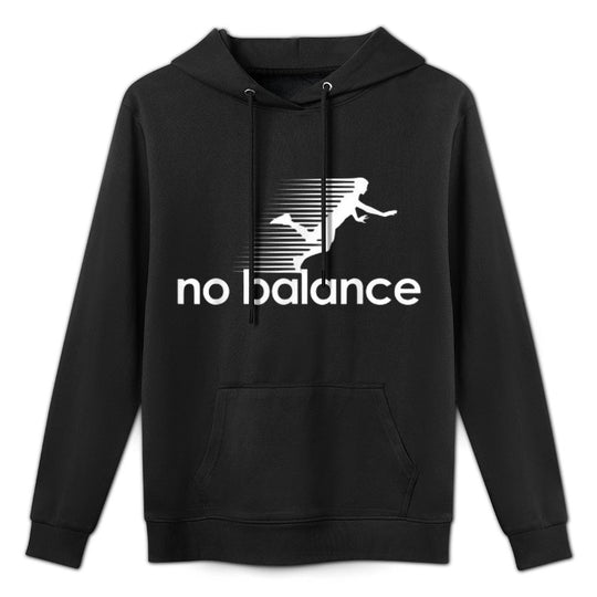 No Balance - Funny Sneaker Pun Graphic Durable Construction Hoodie