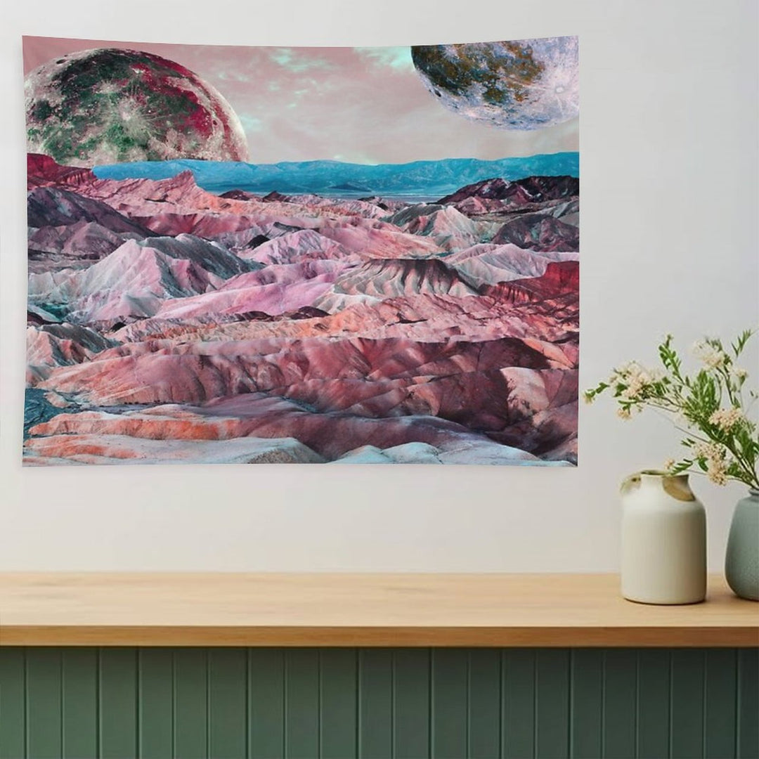 Off On Another Planet Tapestry