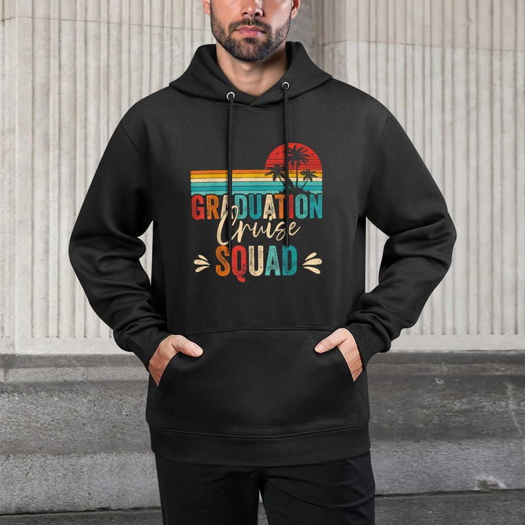 Graduation Cruise Squad 2025 Funny Cruising Graduation Casual Wear Hoodie