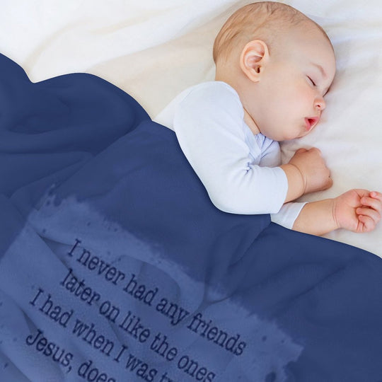 Stand By Me No2 Anti-pilling Throw Blanket