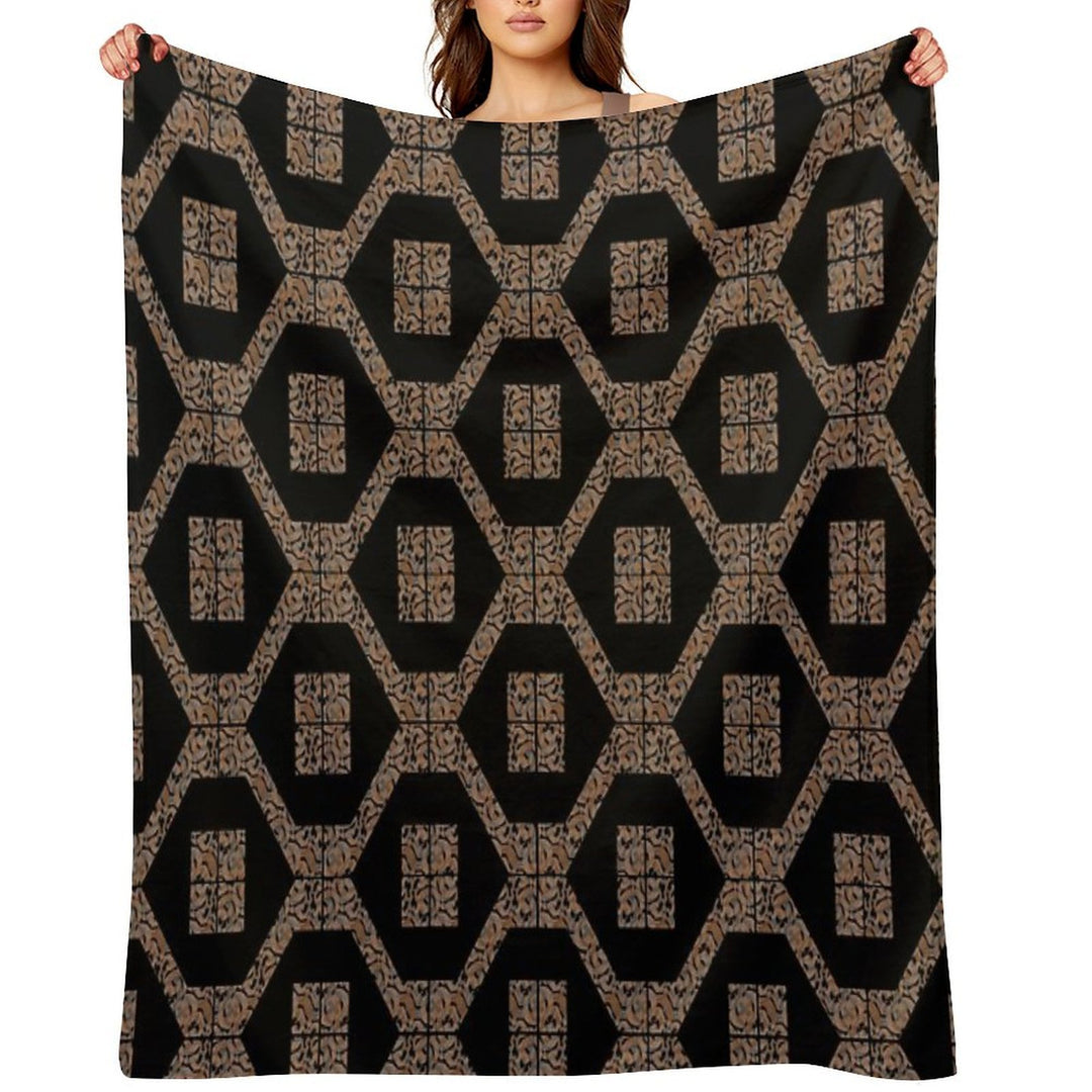 Decorative Geometric Design12 Premium Throw Blanket