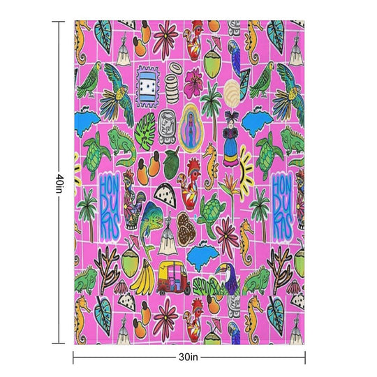 HONDURAS 2023 Shrink-resistant Throw Blanket