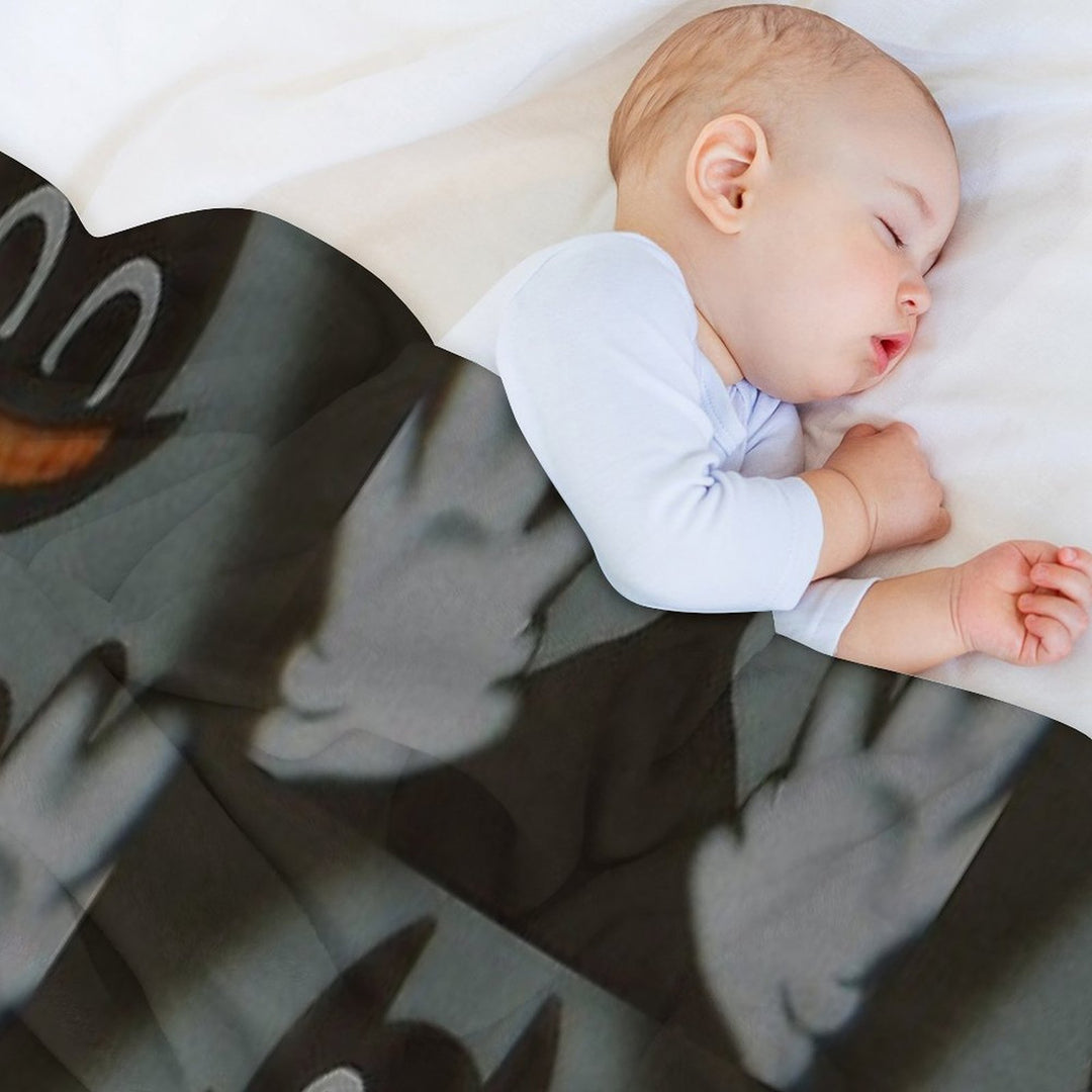 Cartoon Cat Machine-washable Throw Blanket