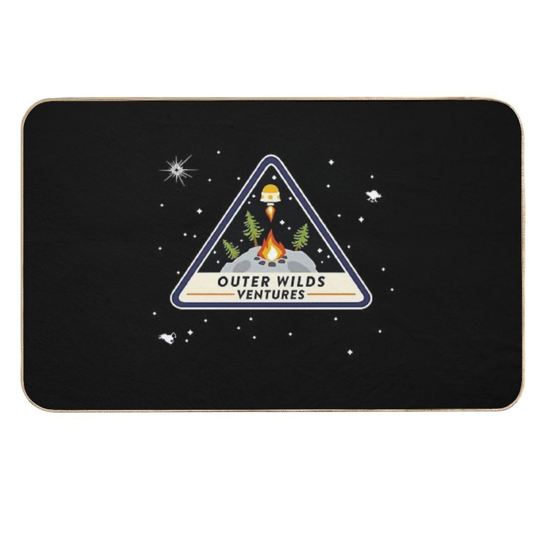 Outer Wilds Ventures Patch Essential .  Dirt-Trapping Bath Mat