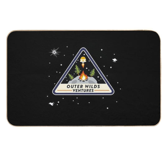 Outer Wilds Ventures Patch Essential .  Dirt-Trapping Bath Mat