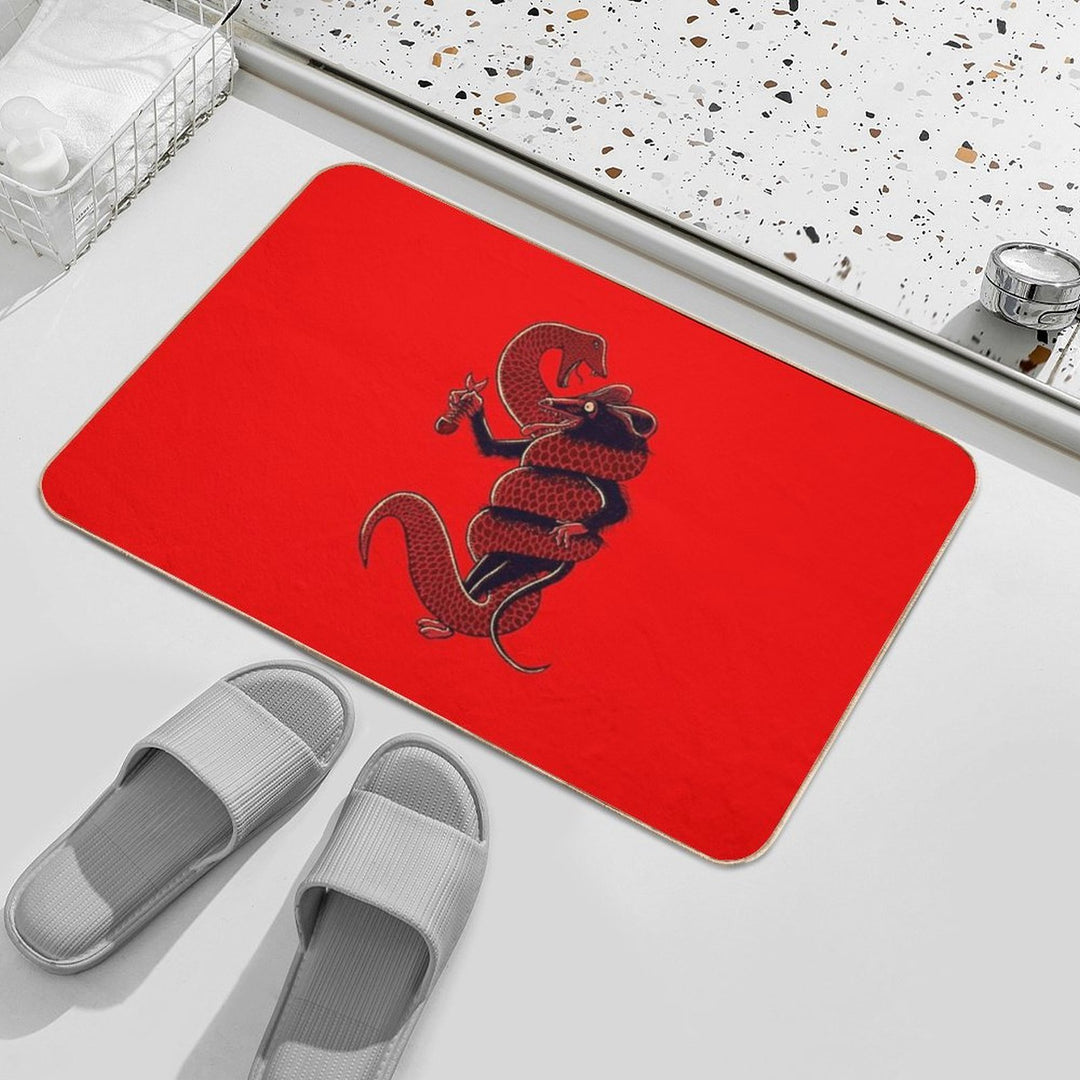 Breakfast  Pet-Safe Bath Mat