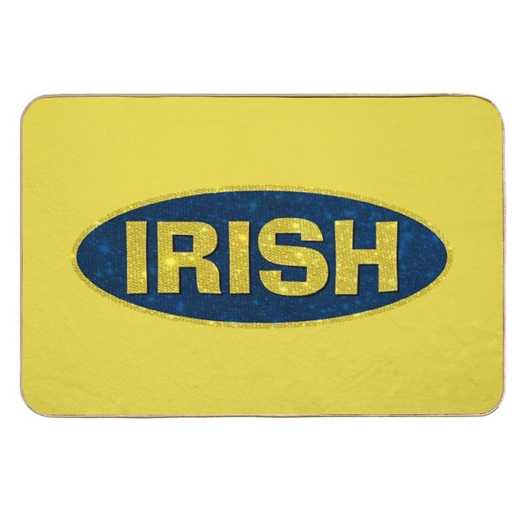 Irish - Clueless Vibes  Pet-Safe Bath Mat