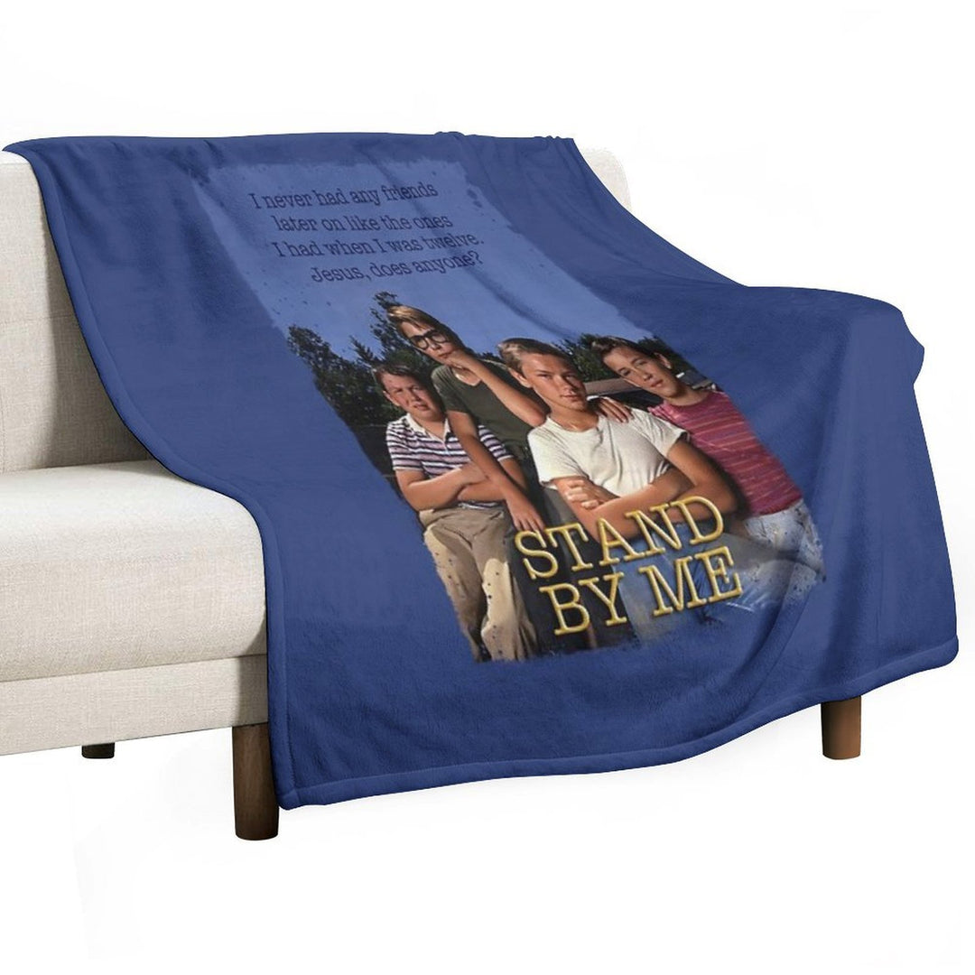 Stand By Me No2 Anti-pilling Throw Blanket