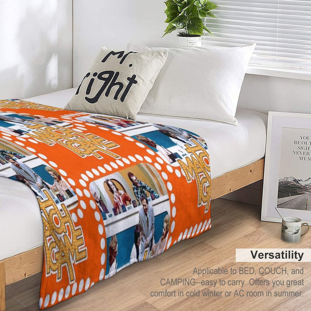 Match Game Cast Tribute Easy Care Throw Blanket