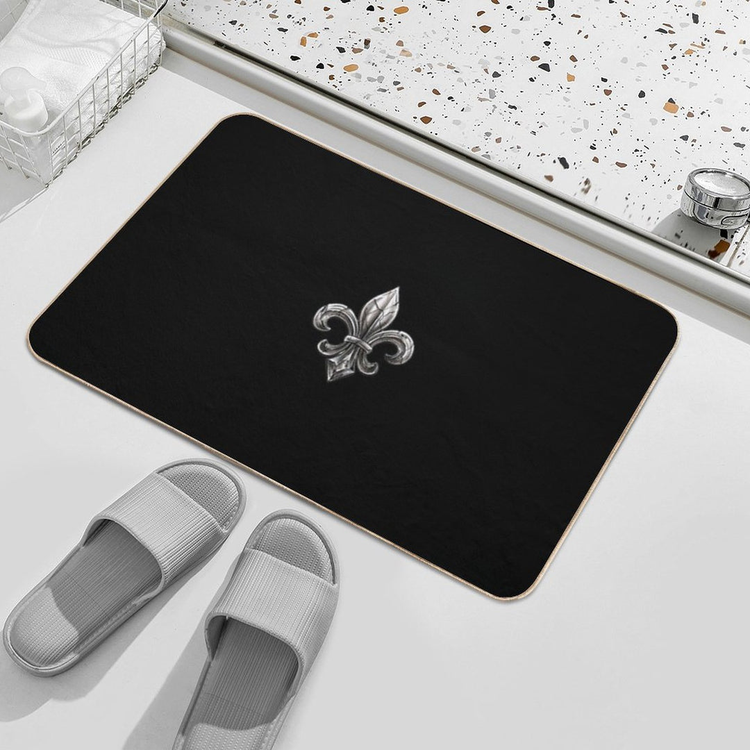 Fleur De Lis  Slip-Resistant Bath Mat