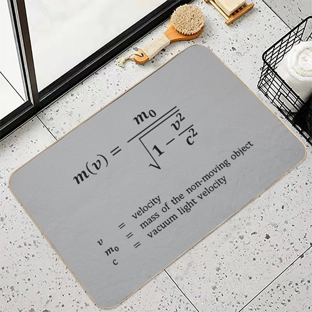 Formula, Relative Mass  Eco-Friendly Bath Mat