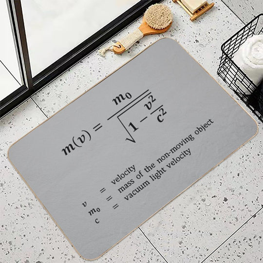 Formula, Relative Mass  Eco-Friendly Bath Mat