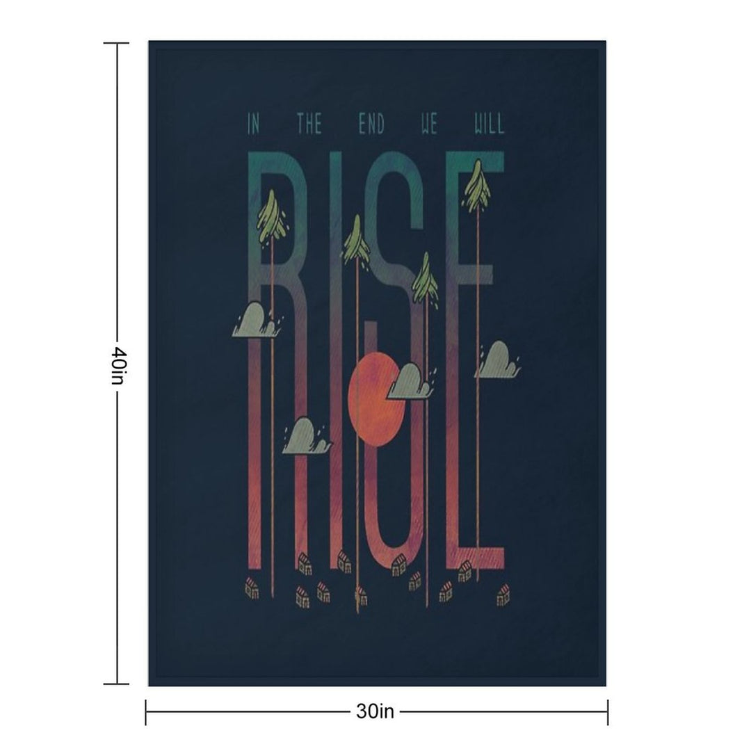 Rise Sustainable Throw Blanket