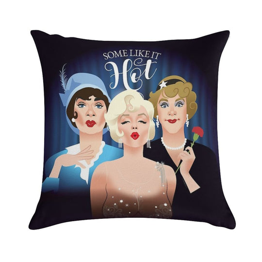 Some Like It Hot Soft Ultra-Soft Texture Throw Pillow