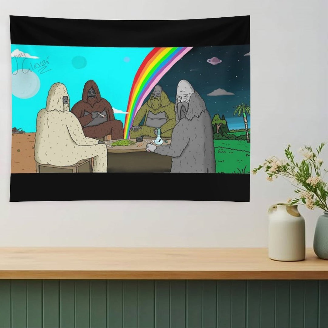 Secret Sasquatch Society Tapestry