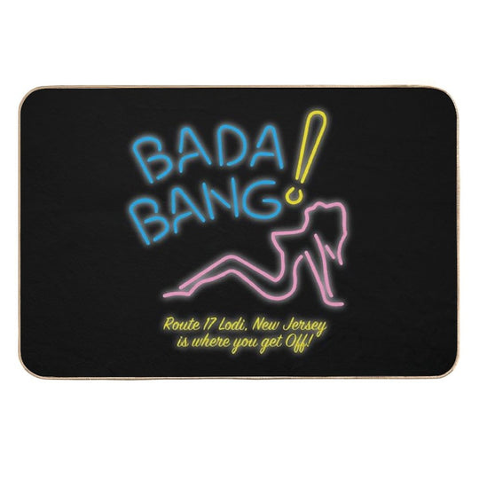 Club Bada Bang Neon  Rapid-Drying Bath Mat