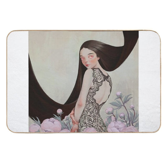 Gblin Bride  Odorless Bath Mat