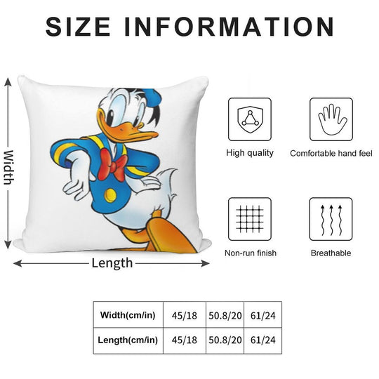Donald Duck A Character of High Standing Soft Multiple Sizes Throw Pillow