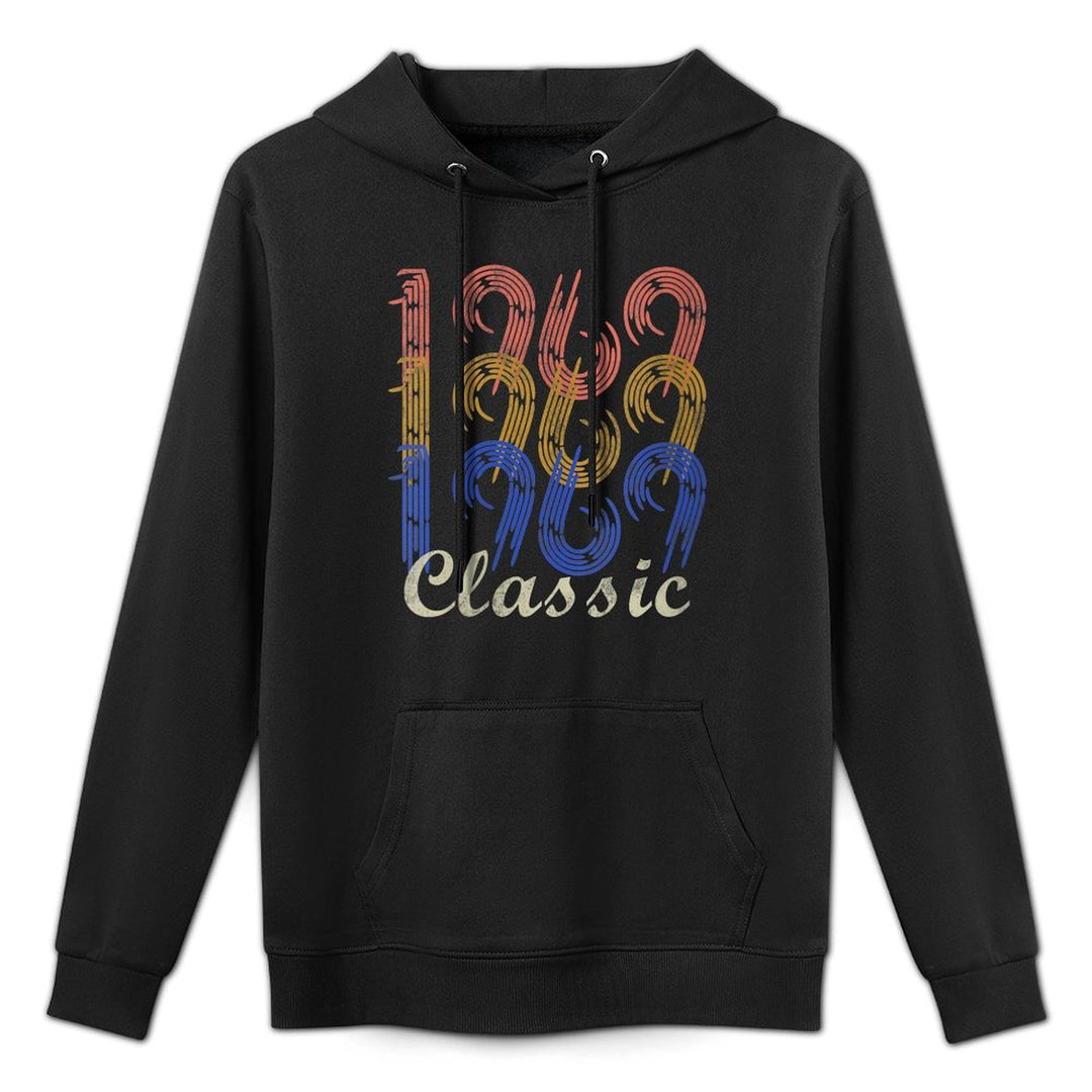 Womens 50th Birthday Gift Idea, 1969 Classic Medium-Weight Fabric Hoodie