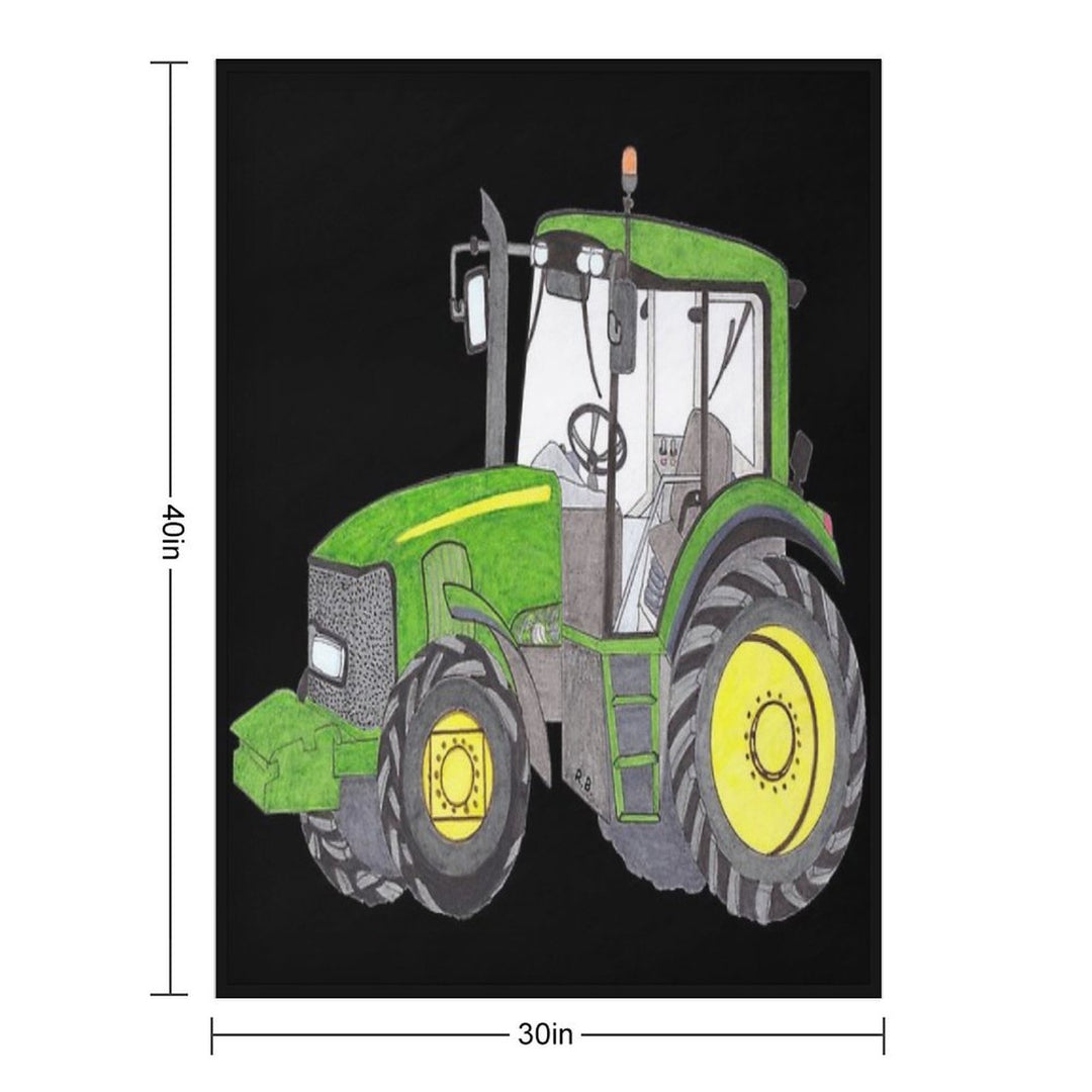 TRACTOR Lightweight Throw Blanket
