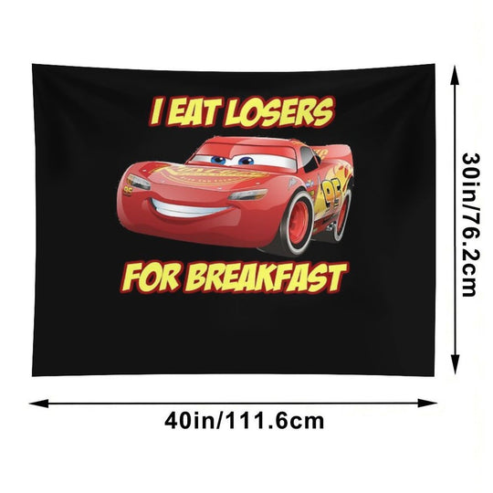 Lightning Mcqueen from Cars Tapestry