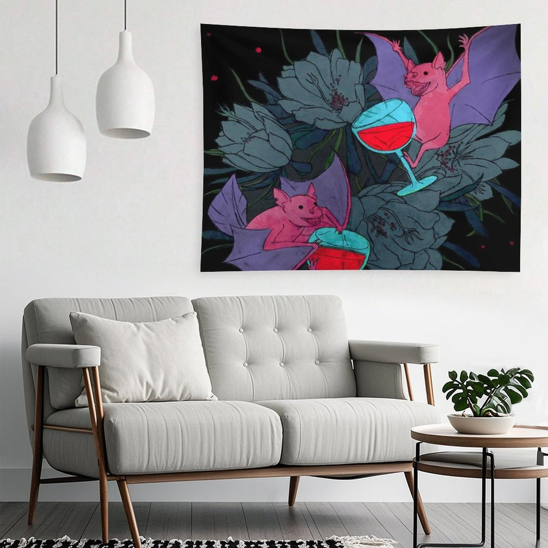 Party Bats Tapestry