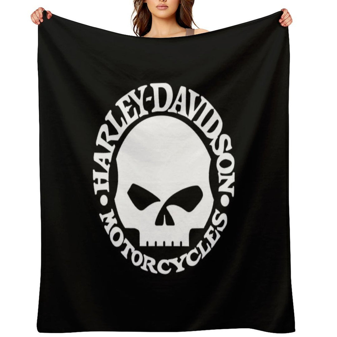 Club Hog Boys Cruiser Motorcycle HD Durable Throw Blanket
