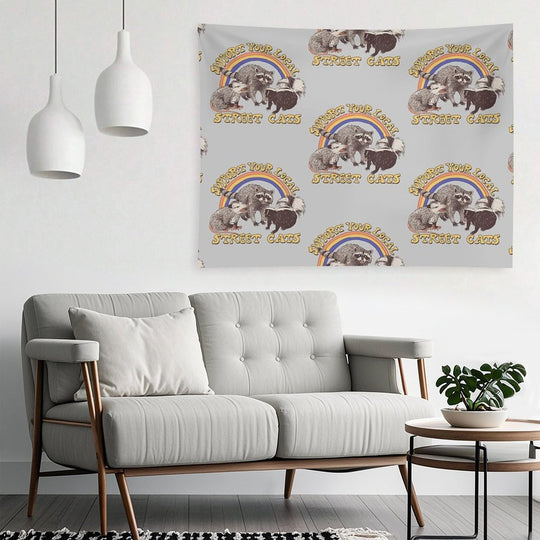 Street Cats Tapestry