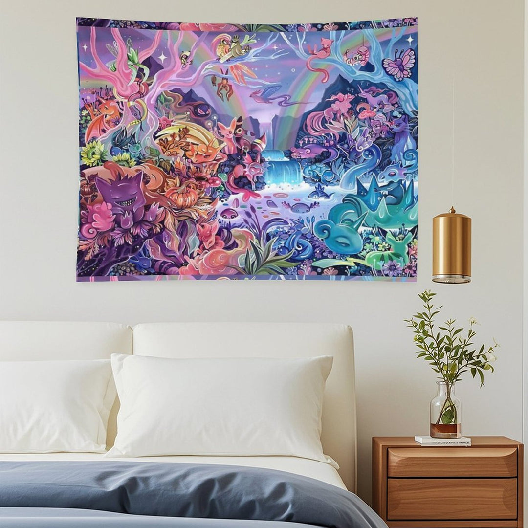 Sleepy River - FullCenter Version Tapestry