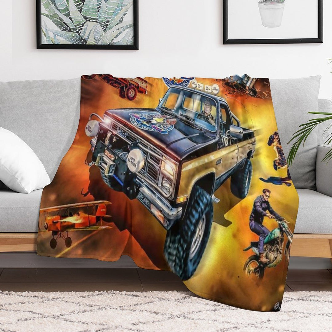 The Fall Guy Premium Throw Blanket