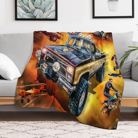 The Fall Guy Premium Throw Blanket