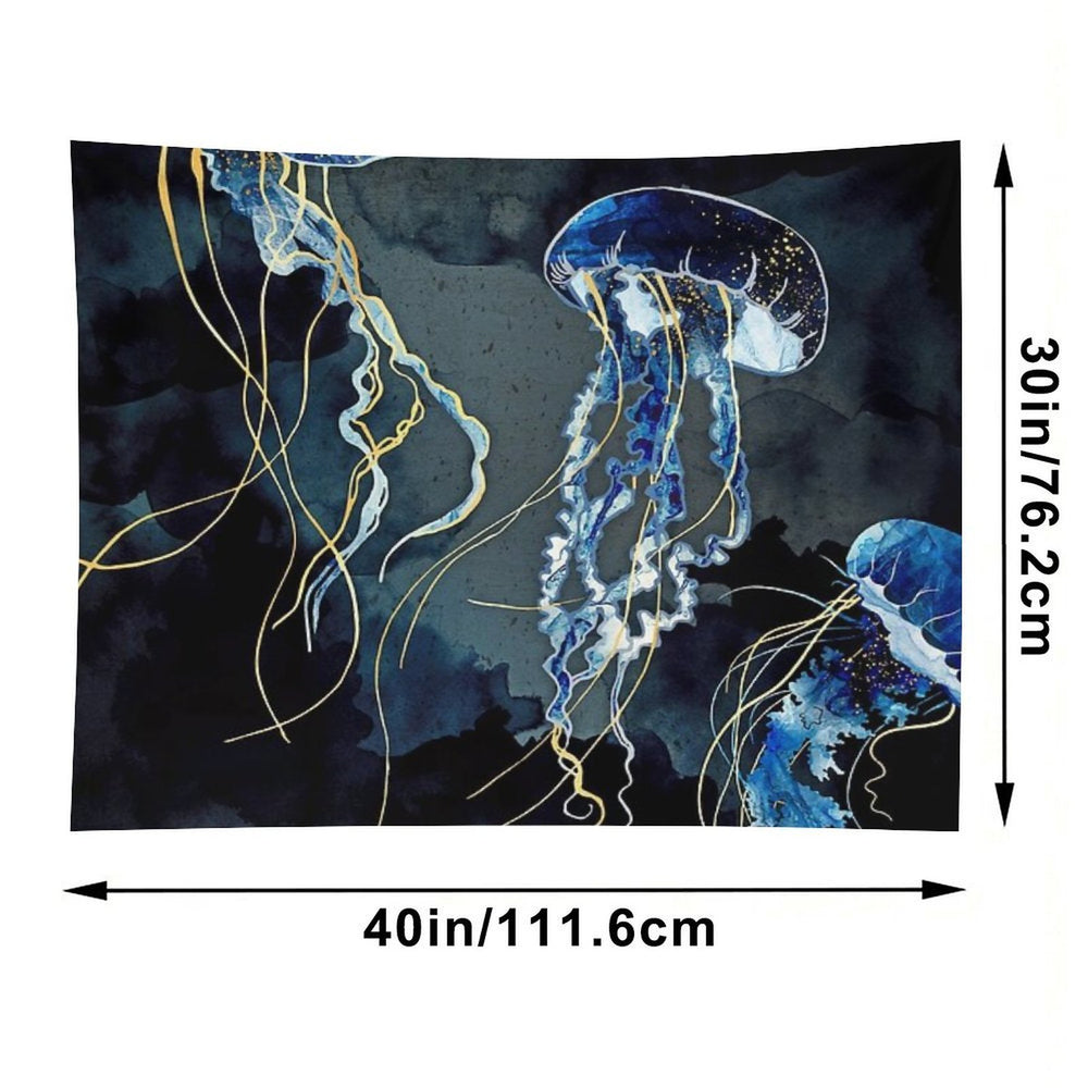 Metallic Ocean III Tapestry