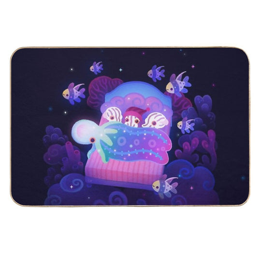Blanket Octopus  High-Traffic Bath Mat