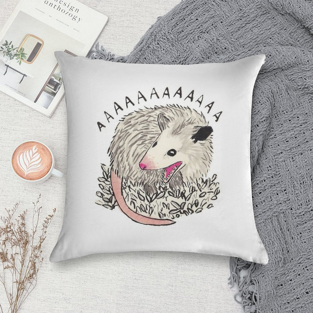 He Scream Soft Multiple Sizes Throw Pillow