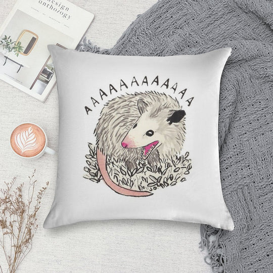 He Scream Soft Multiple Sizes Throw Pillow