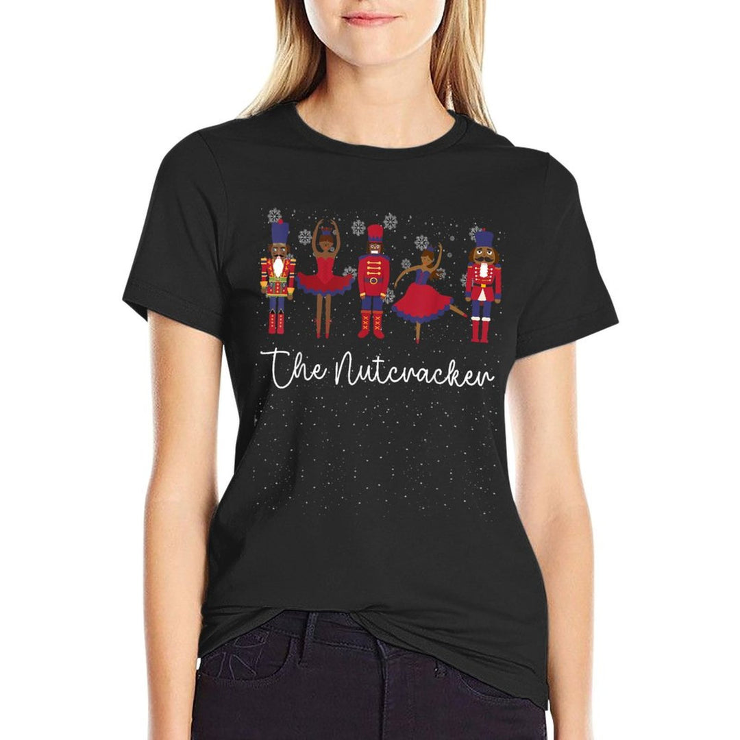 African American Nutcracker Christmas Funny Nutcracker  Quick-drying T-Shirt