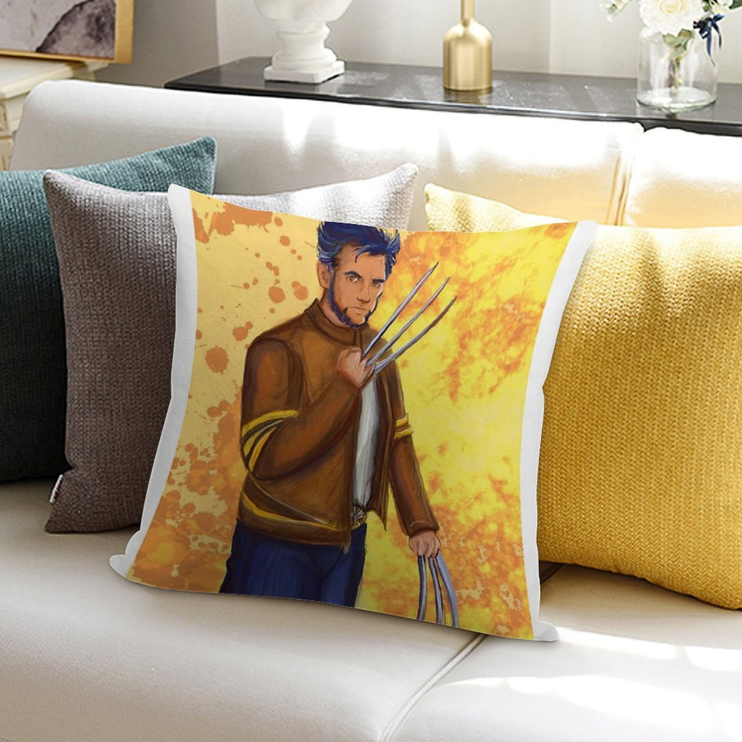 You Looking At Me, Bub Soft Decorative Cover Throw Pillow