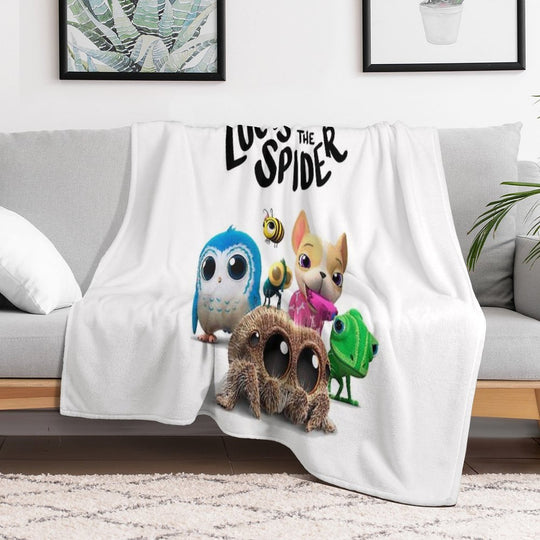 Daffy Spider Anti-pilling Throw Blanket