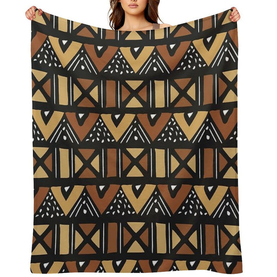 Mud Cloth Mali Quick-dry Throw Blanket