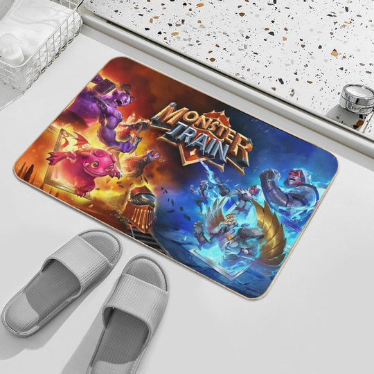 Monster Train  Repositionable Bath Mat